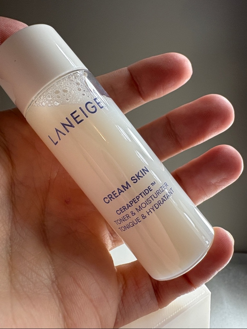 Laneige Cream Skin Toner & Moisturizer 25mL travel size NEW - Picture 4 of 5